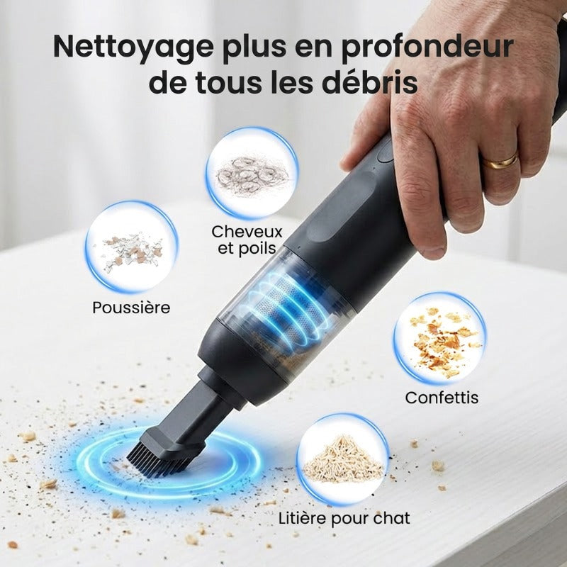 Hot Sale Aspirateur de voiture sans fil Slim V8 Mate haute puissance 13000Pa/30AW