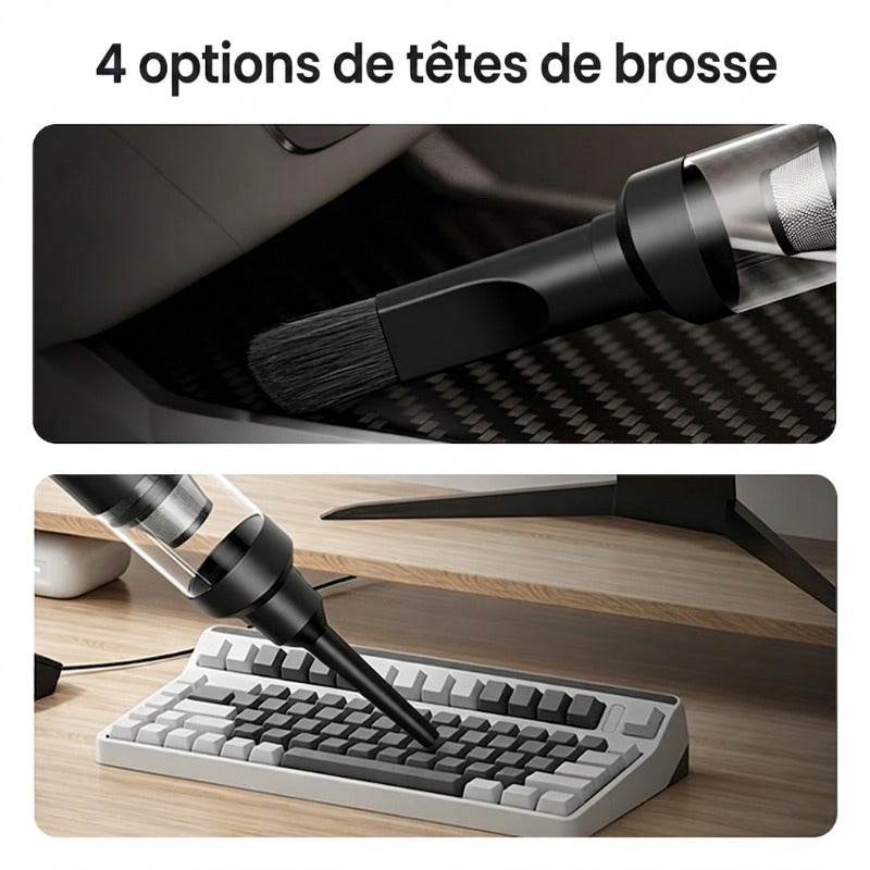 Hot Sale Aspirateur de voiture sans fil Slim V8 Mate haute puissance 13000Pa/30AW