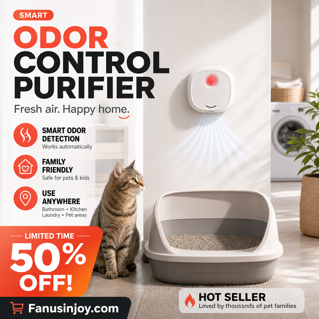 Réduction pour une durée limitée ! Dites adieu aux mauvaises odeurs grâce à cet appareil ! Éliminateur d'odeurs pour animaux de compagnie Smart Quiet